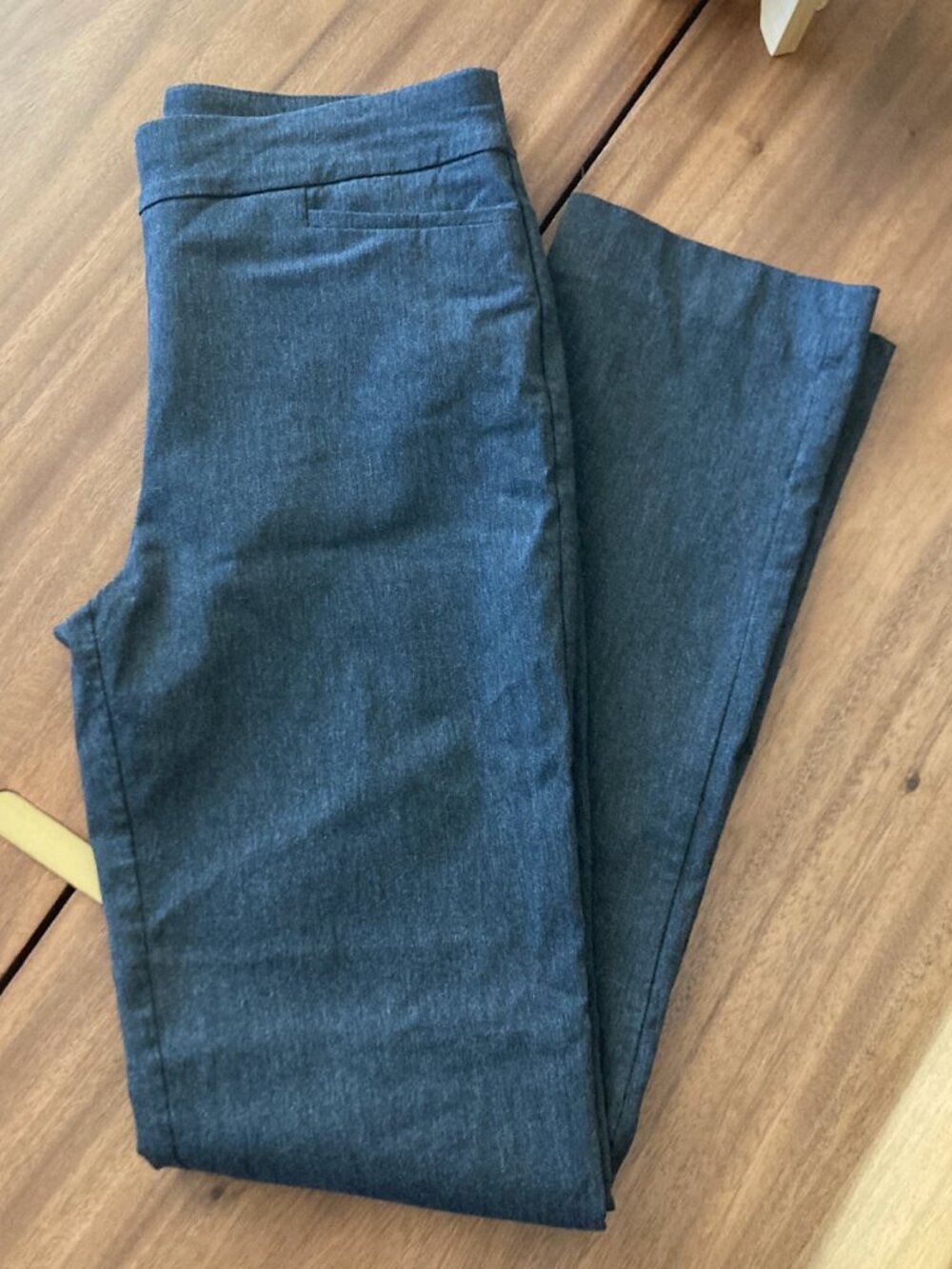 Women's Chico's Pull-on Ankle Pants / Size 6T / Grey Heather